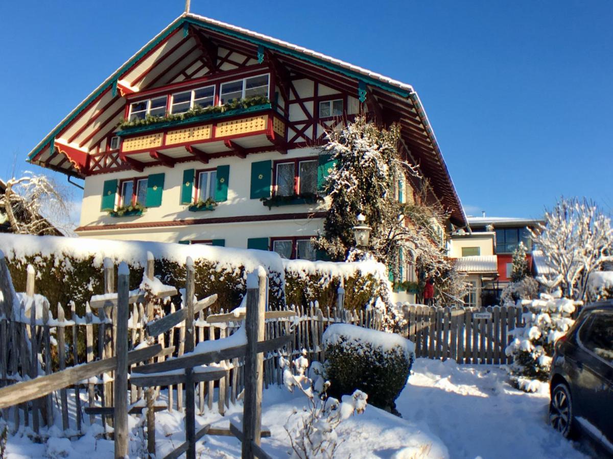 Sonnenhof - Ferienwohnung Оберштауфен Экстерьер фото