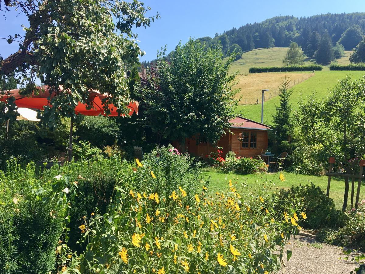 Sonnenhof - Ferienwohnung Оберштауфен Экстерьер фото